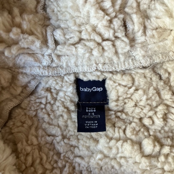 🦙Baby Gap Suede + Sherpa-lined Bunting Sac - Picture 8 of 13